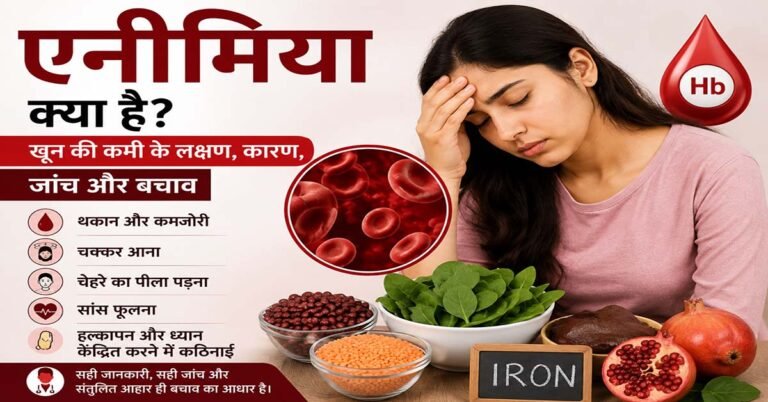 एनीमिया के लक्षण, कारण और बचाव की जानकारी